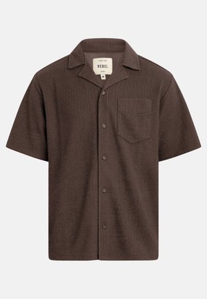 Redefined Rebel, LLOYD SHIRT BOXY FIT - Košeľa - turkish coffee