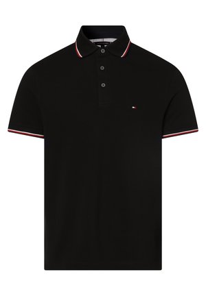 TIPPED SLIM  - Polo krekls - schwarz