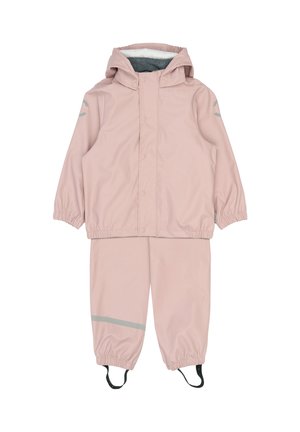 Salopetă de ploaie - adobe rose