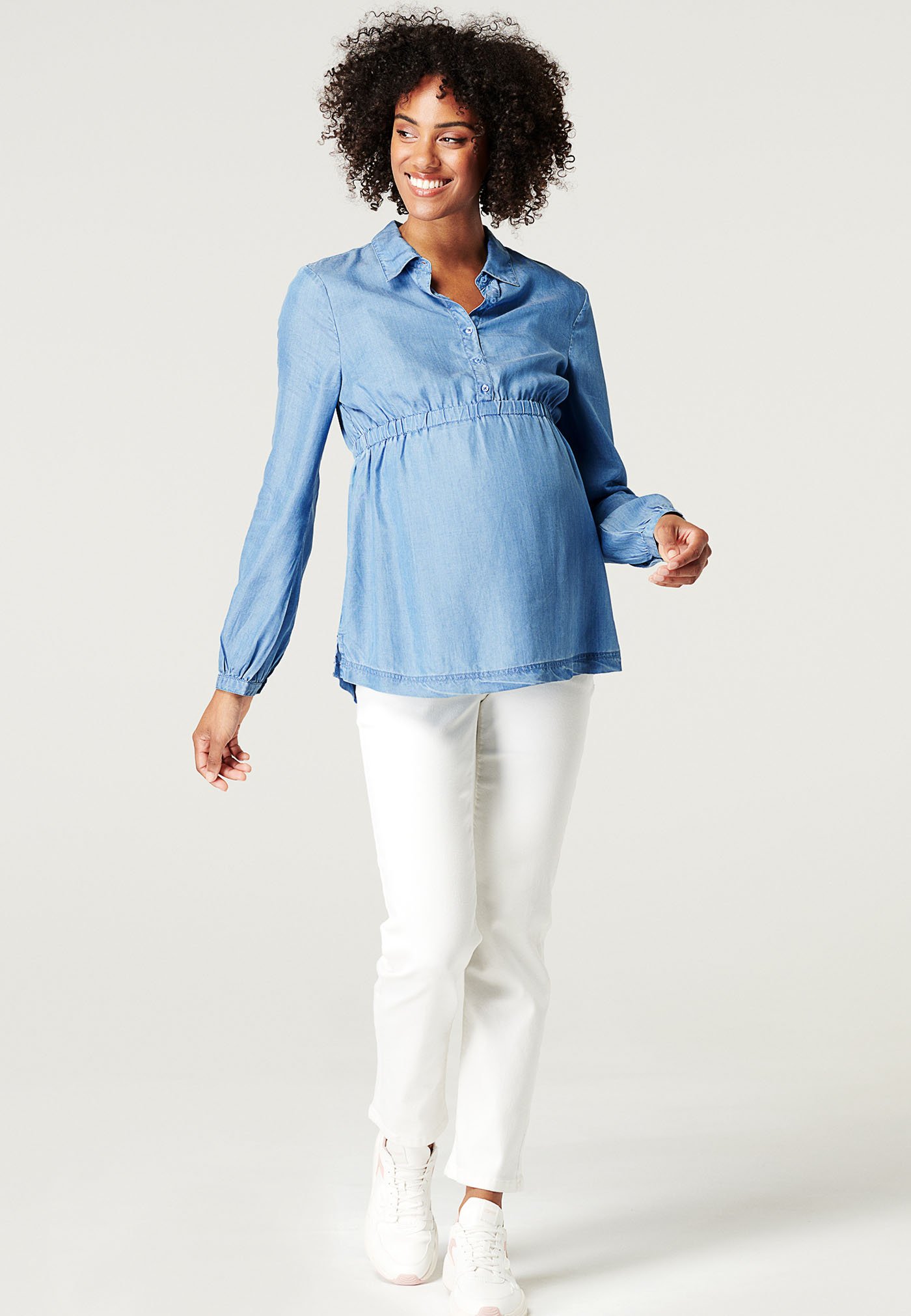 Esprit Maternity Blouse - medium wash 