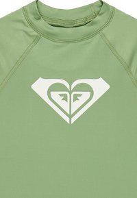 Roxy WHOLEHEARTED  KURZÄRMLIGER  - Rashguard - green