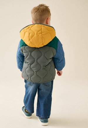 Next, REGULAR FIT - QUILTED COAT - Winter jacket - colour block