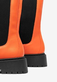 Bianco Botines con plataforma - orange