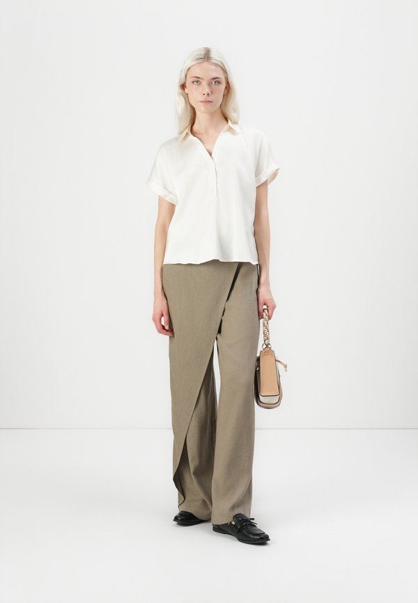 ENTAM PANTS - Trousers - brindle2