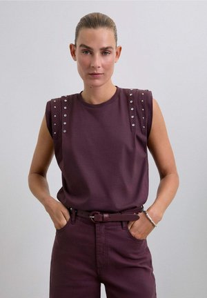 JEWELLPLEATS - Top - burgundy