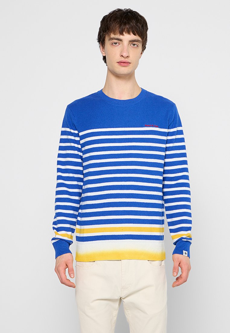 Scotch & Soda Trui blauw Scotch & Soda Trui blauw