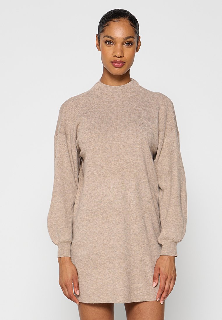 Vero Moda Petite Gebreide jurk zwart denim/blackdenim Vero Moda Petite Gebreide jurk zwart denim/blackdenim