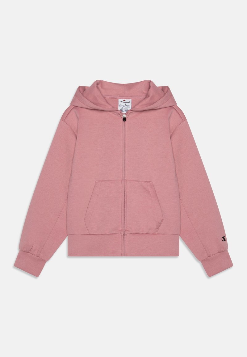 Champion FULL ZIP HOODIE - Sudadera con cremallera - light red