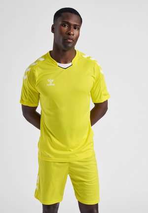 CORE  - Sports T-shirt - blazing yellow