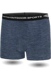 normani Outdoor Sports 2ER PACK MERINO BOXERSHORTS UNTERHOSE FUNKTIONSUNTERWASCHE SPORTHOSE - Boxer Briefs - navy