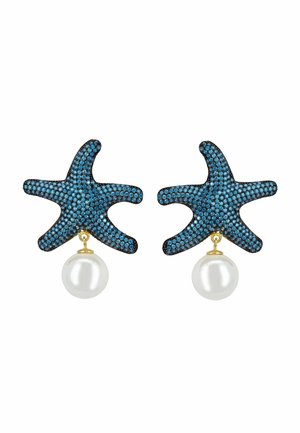 Earrings - blue
