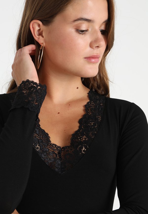TRACY - Long sleeved top - noir4