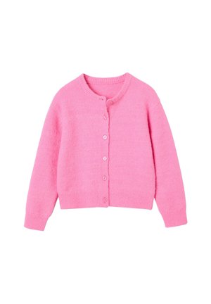 Vertbaudet, VERTBAUDET BUTTON-THROUGH CARDIGAN WITH LONG SLEEVES FOR GIRLS - Cardigan - rose