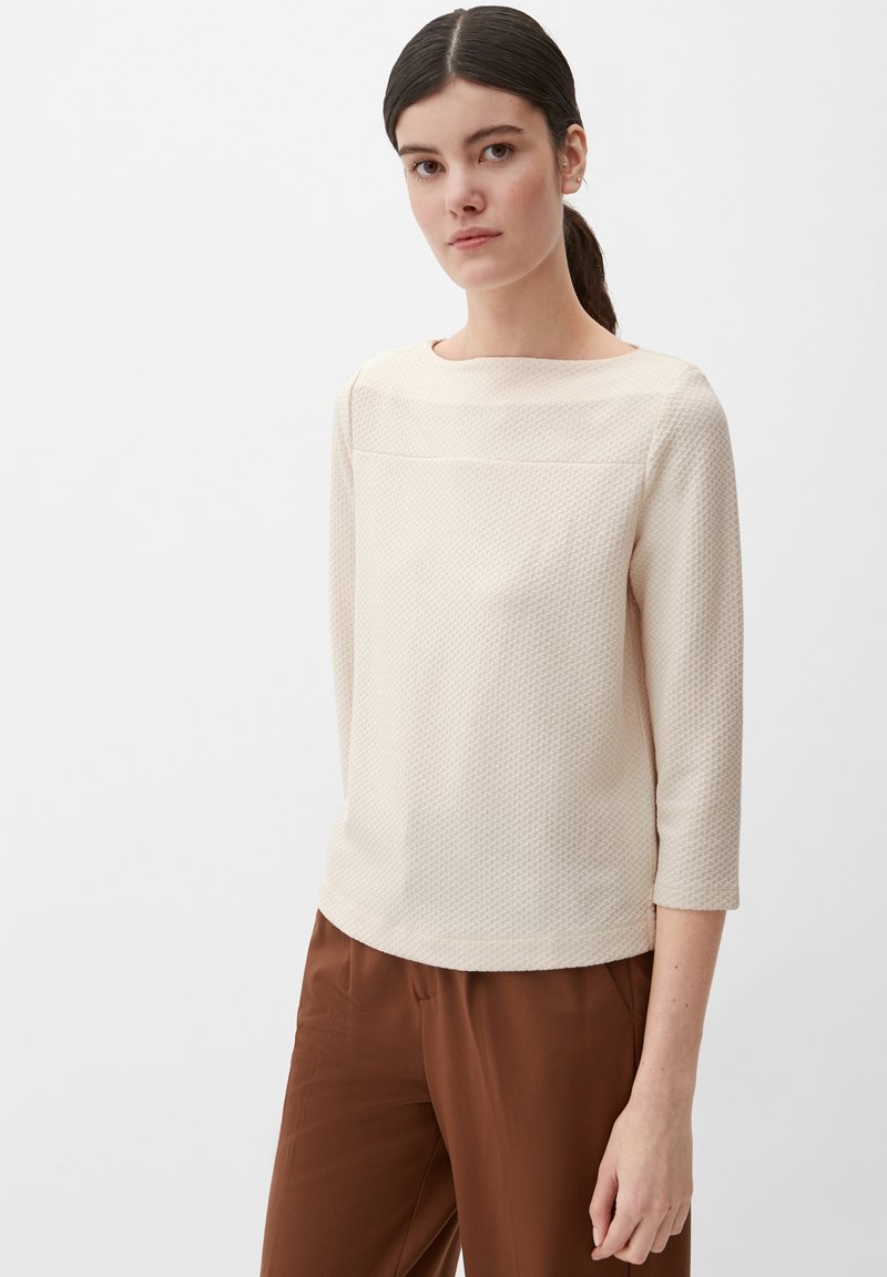 s.Oliver MIT U-BOOT-AUSSCHNITT - Jumper - helles beige