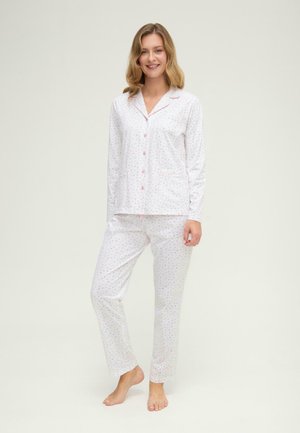 LOHE, PIJAMA FLORECITAS ABIERTO SET - Conjunto de pijama - rosa