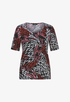 GOLDNER, PETITE - T-shirt print - black red patterned