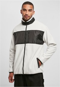 Urban Classics PATCHED MICRO  - Fleece jacket - wolfgrey