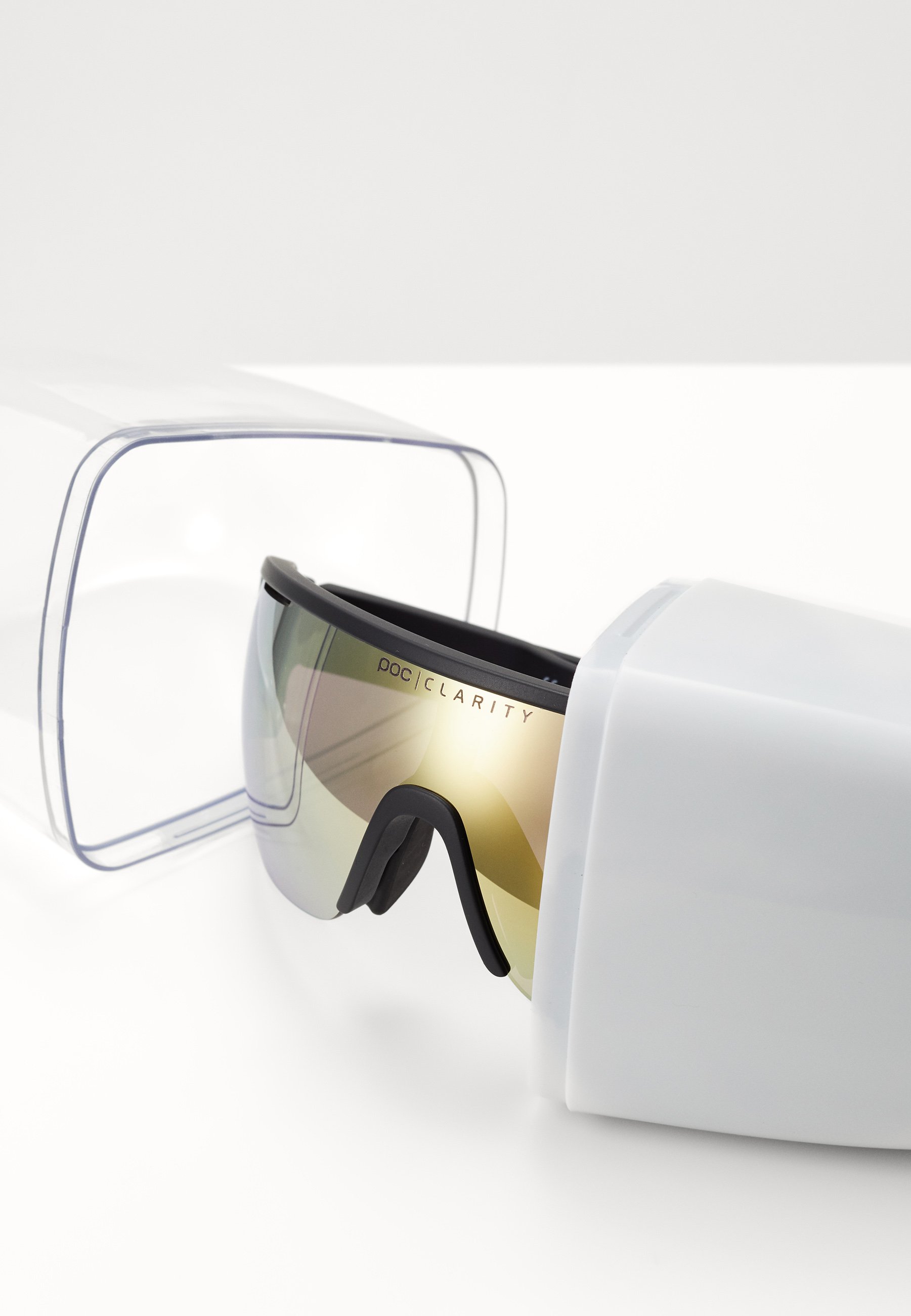 ウエア POC Do Blade Uranium Black DO Half Blade Bike Sunglasses in Uranium Black | Cycling