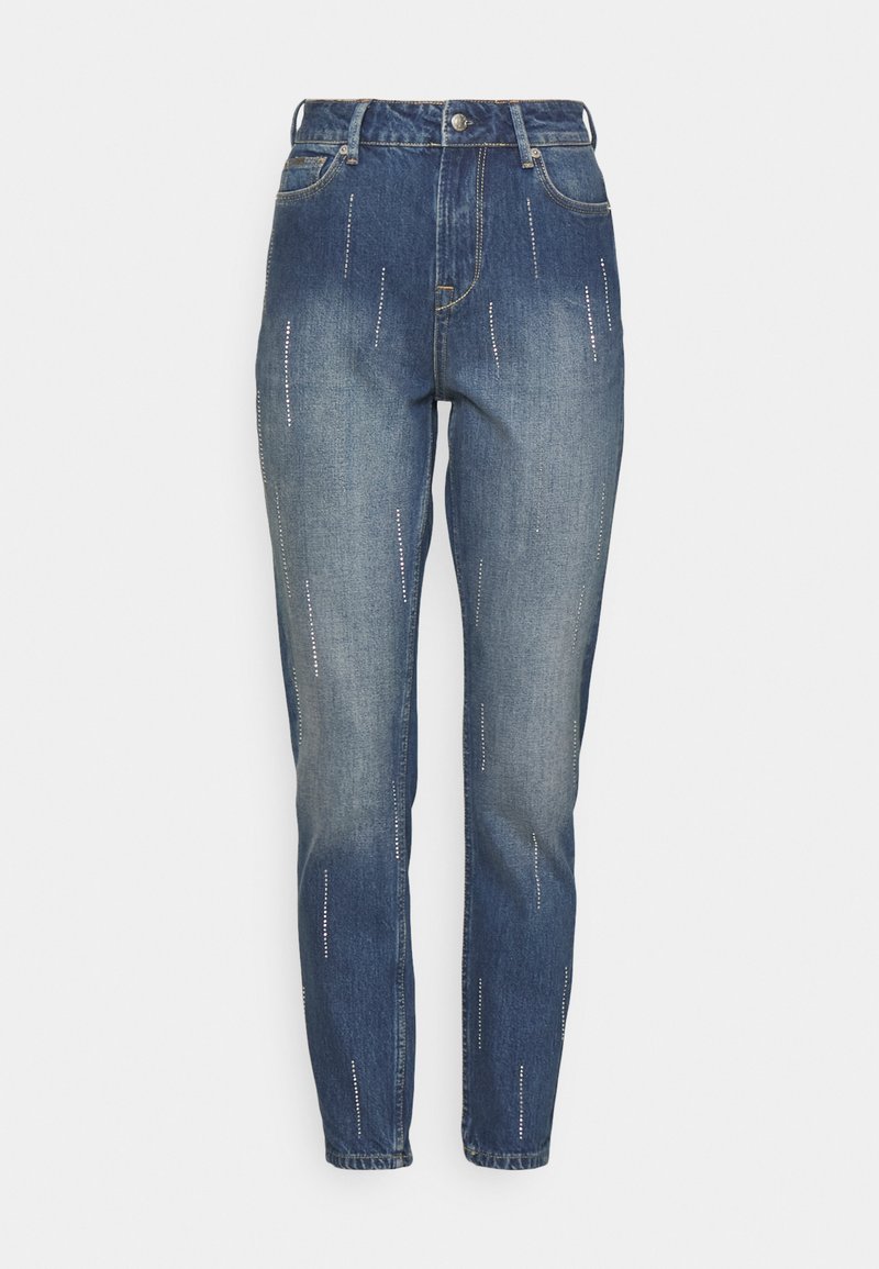 Pepe Jeans Slim fit jeans donkerblauw denim