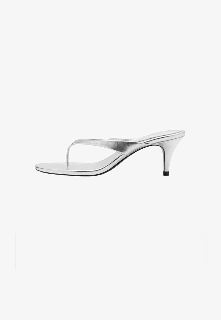 Mango T-sandali - silver-coloured