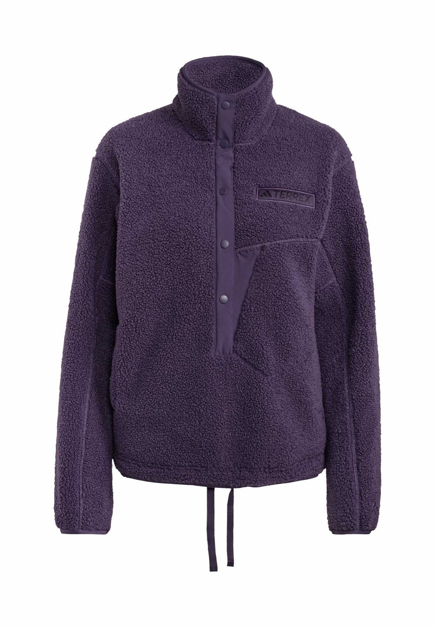 adidas Terrex XPLORIC HIGH PILE - Fleecepullover - aurora plum