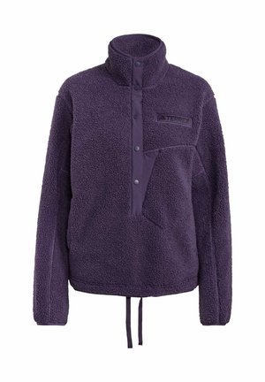 Adidas Terrex XPLORIC HIGH PILE - Sweat polaire - aurora plum