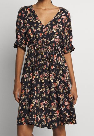 Vestido camisero - black