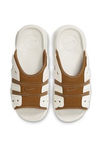 Nike Sportswear AIR MORE UPTEMPO - Mulas - lt british tan sail lt orewood brn-clear