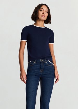 T-Shirt basic - blu notte