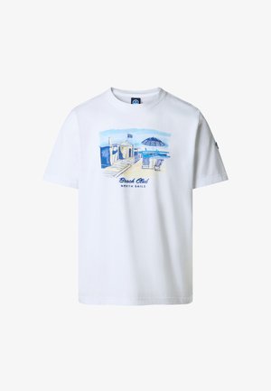 North Sails, WITH FRENCH RIVIERA - Camiseta estampada - combo