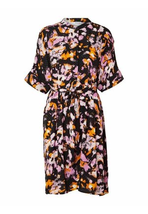 Selected Robe chemise - black