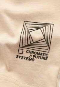 Next SHORT SLEEVE - Marškinėliai su spaudiniu - natural stone