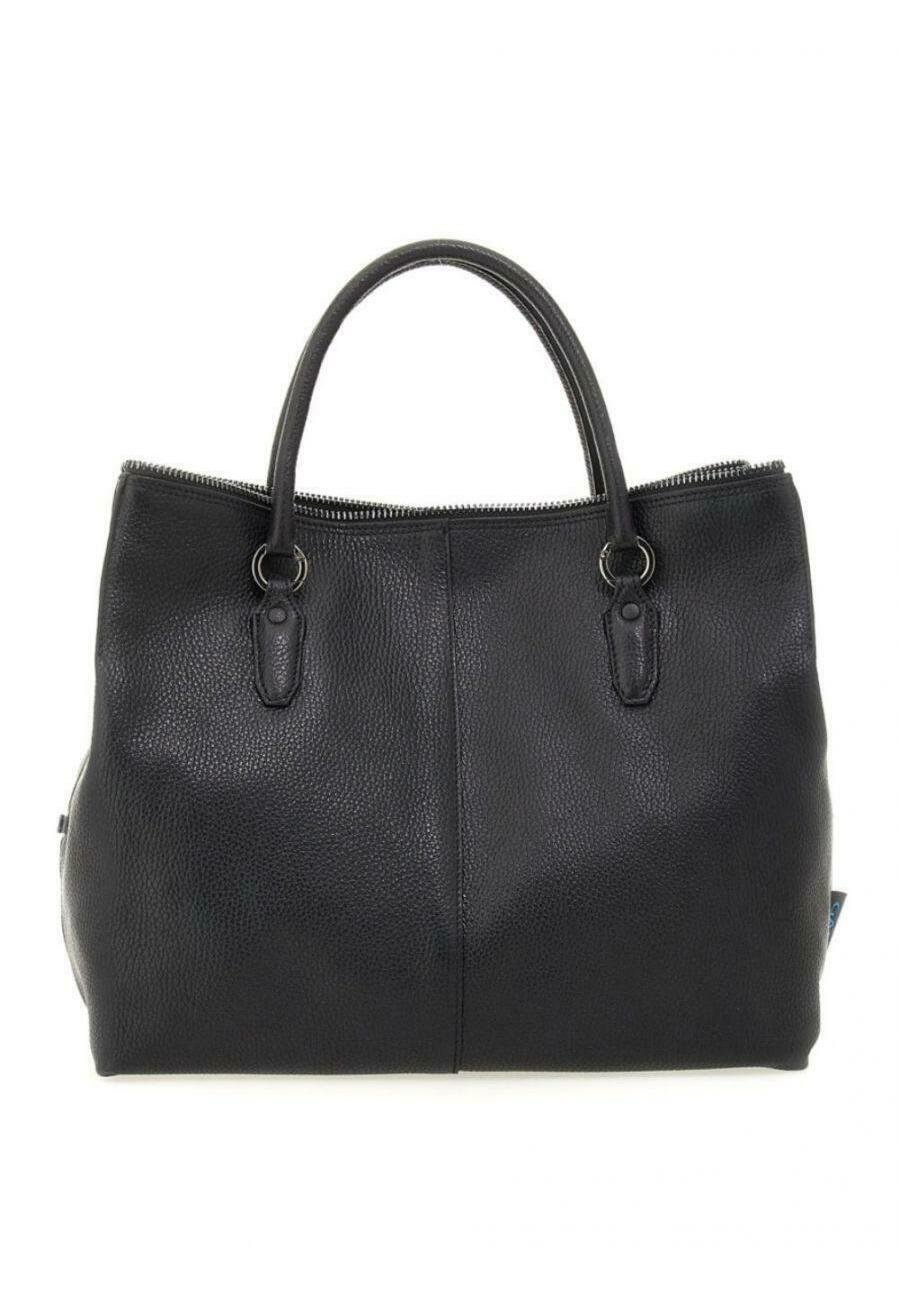 Sac Fourre-tout Gabs Don’t Worry En Cuir Et Fourrure - Marron - 42x28x20 Cm - Neuf Sans étiquettes