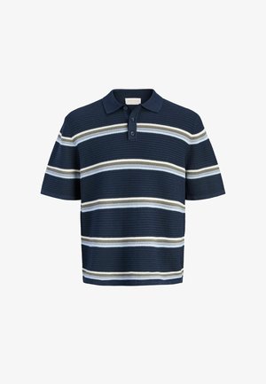Jack & Jones Junior, Knitted Knitted Junior - Πόλο - sky captain