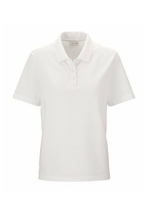 FALKE, BASIC BOXY PIQUE POLO - Poloshirt - white