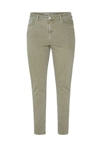 JACKIE NEW - Slim fit jeans - light olive