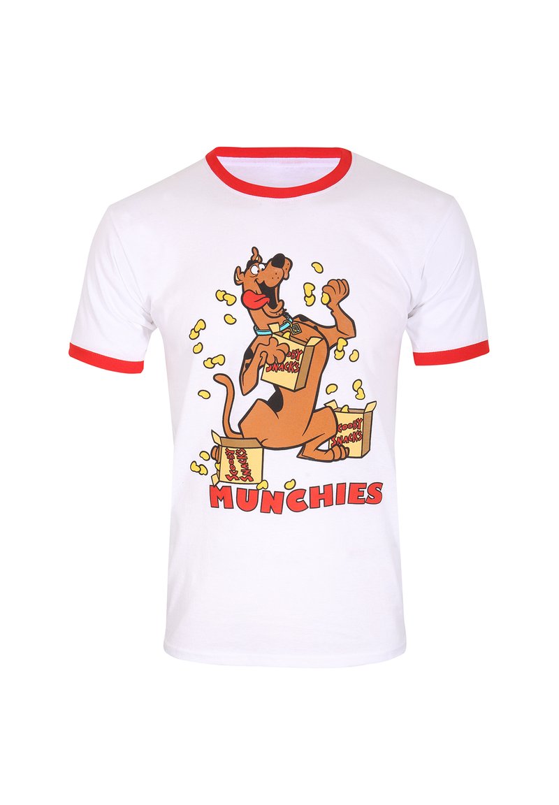 Henry Tiger Triko s potiskem - white red