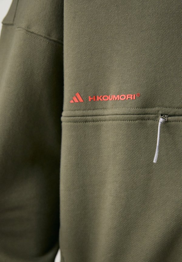 ADI365 HERMANOS KOUMORI HOODIE UNISEX - Hoodie - olive strata4