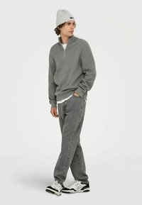 Only & Sons ONSPHIL HALF ZIP  - Jumper - medium grey melange