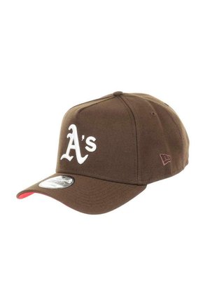 New Era OAKLAND ATHLETICS MLB WORLD SERIES BATTLE OF THE BAY SIDEPATCH WALNUT 9FORTY A-FRAME SNAPBACK  - Cap - braun