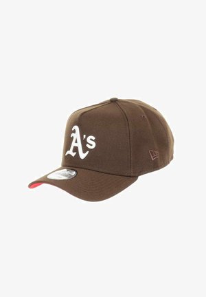 New Era OAKLAND ATHLETICS MLB WORLD SERIES BATTLE OF THE BAY SIDEPATCH WALNUT 9FORTY A-FRAME SNAPBACK - Cap - braun