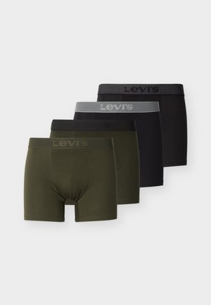 MEN BRIEF 4 PACK - Alsónadrágok - khaki/black