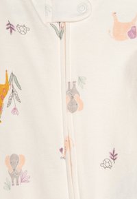 Carter's ANIMAL PRINT FOOTED - Grenouillère - ivy ivory