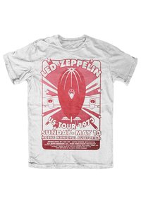 Paradiso Clothing LED ZEPPELIN MOBILE MUNICIPAL - Print T-shirt - white