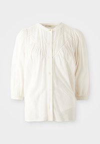 SAVI - Button-down blouse - sand/black