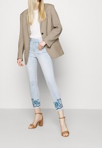 Desigual Skinny džíny - blue denim