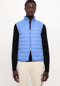 EA7 Emporio Armani TRAIN CORE LIGHT VEST - Waistcoat - granada sky