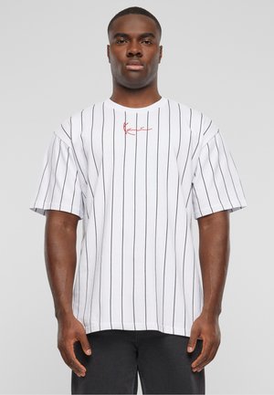 Karl Kani, SMALL SIGNATURE ESSENTIAL TEE 2-PACK - T-shirt imprimé - white