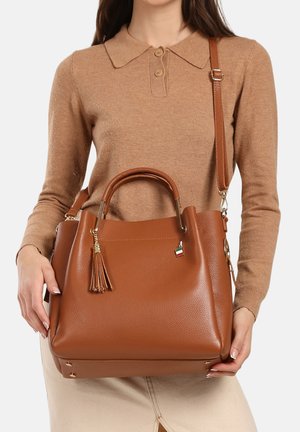 DrachenLeder, Handtasche - tan hellbraun