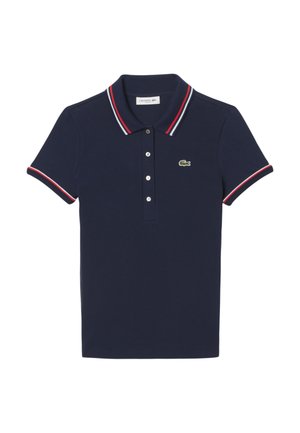 Lacoste Polo - bleu marine   bleu clair   rouge-gwi